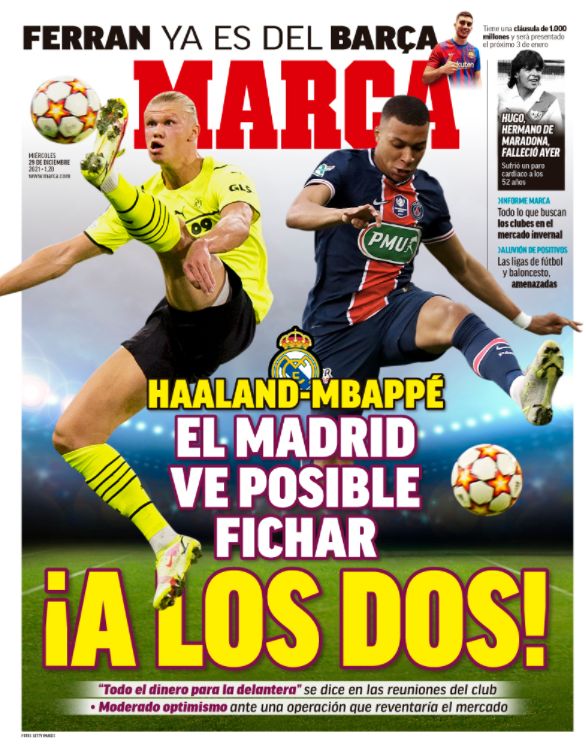 Marca Real Madrid Haaland