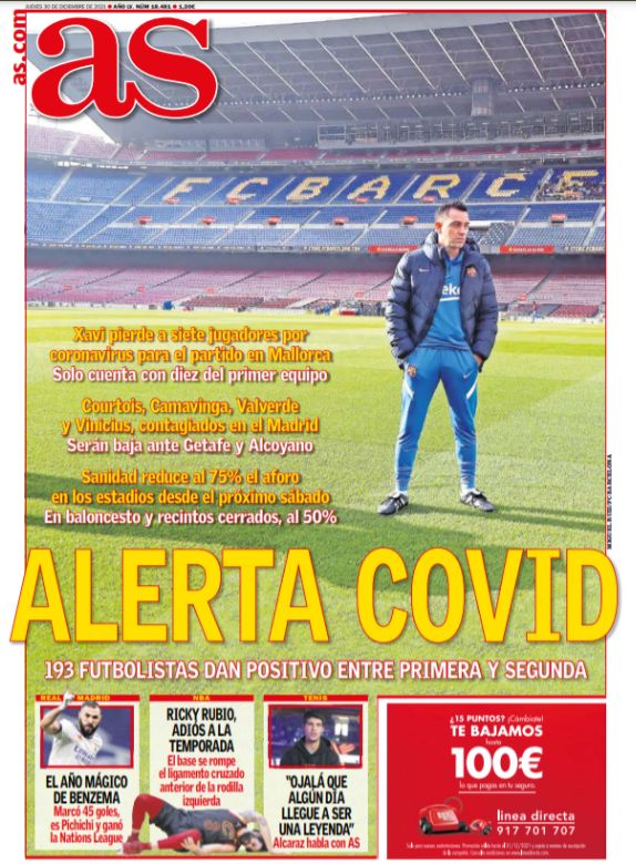 Diario AS Barcelona Real Madrid