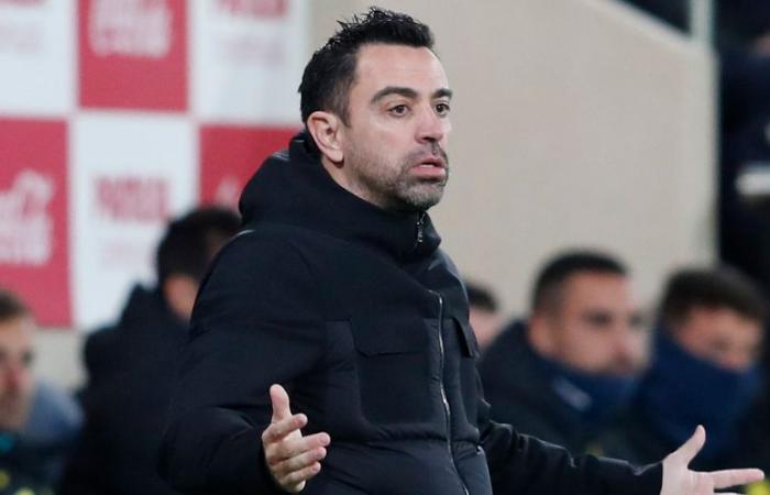 Xavi Hernandez of FC Barcelona