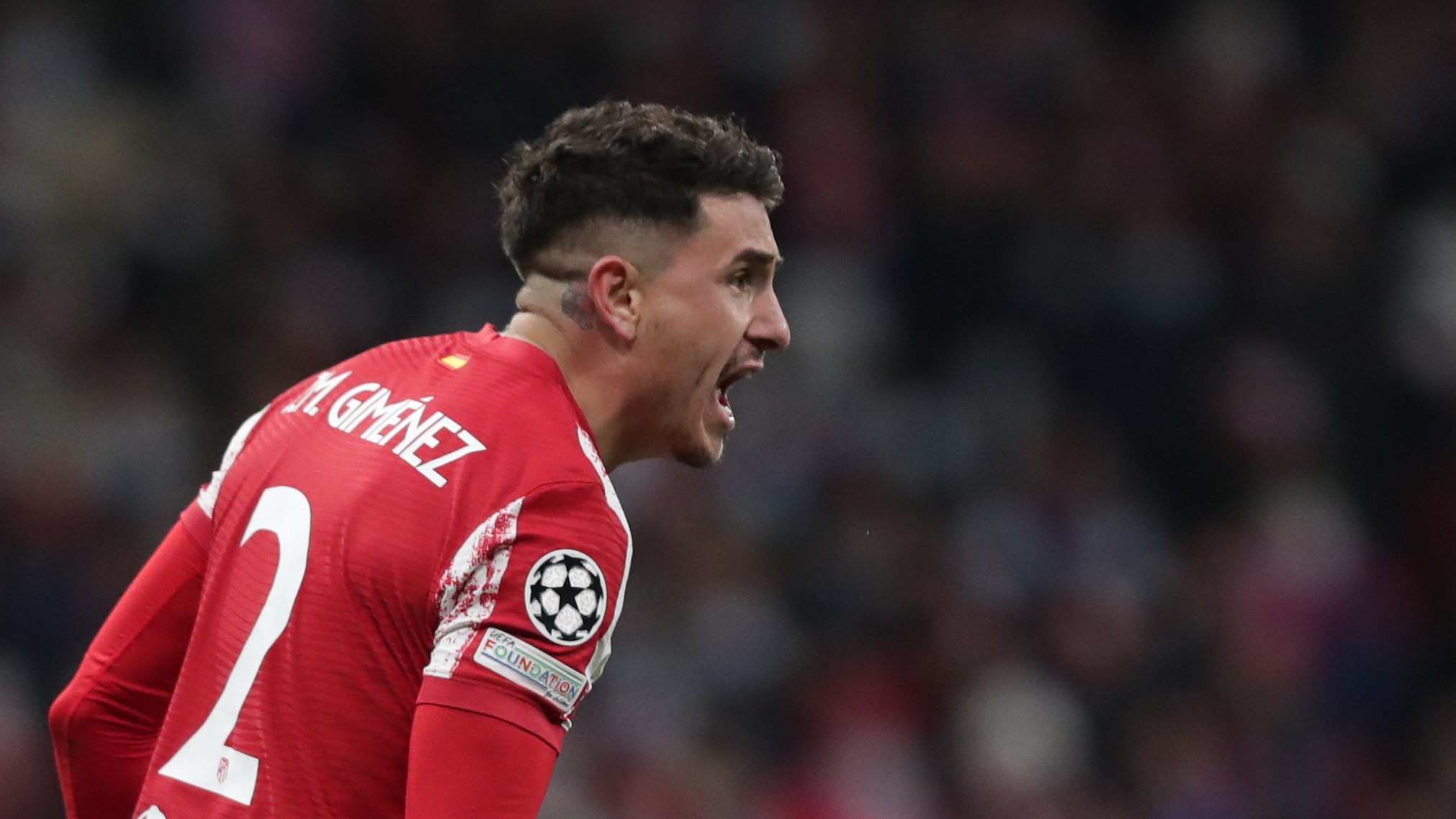 Jose Maria Gimenez of Atletico Madrid
