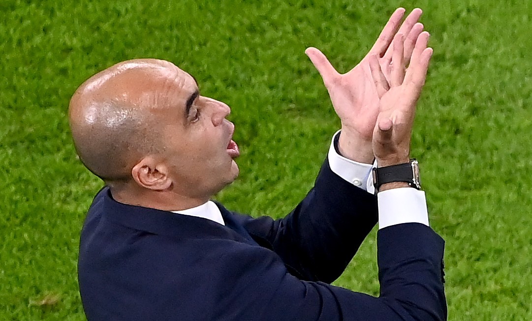 Roberto Martinez of Belgium