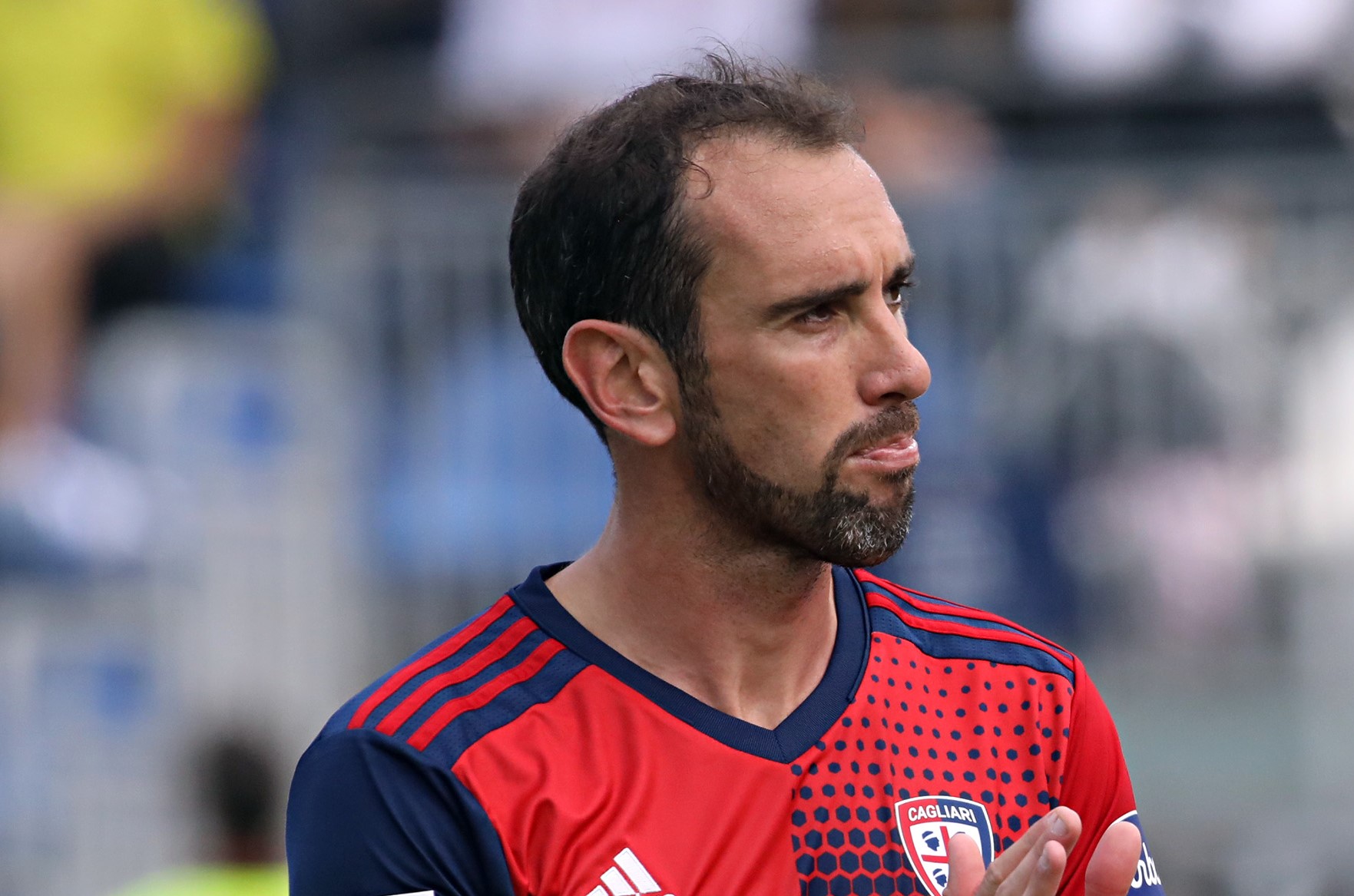 Diego Godin of Cagliari