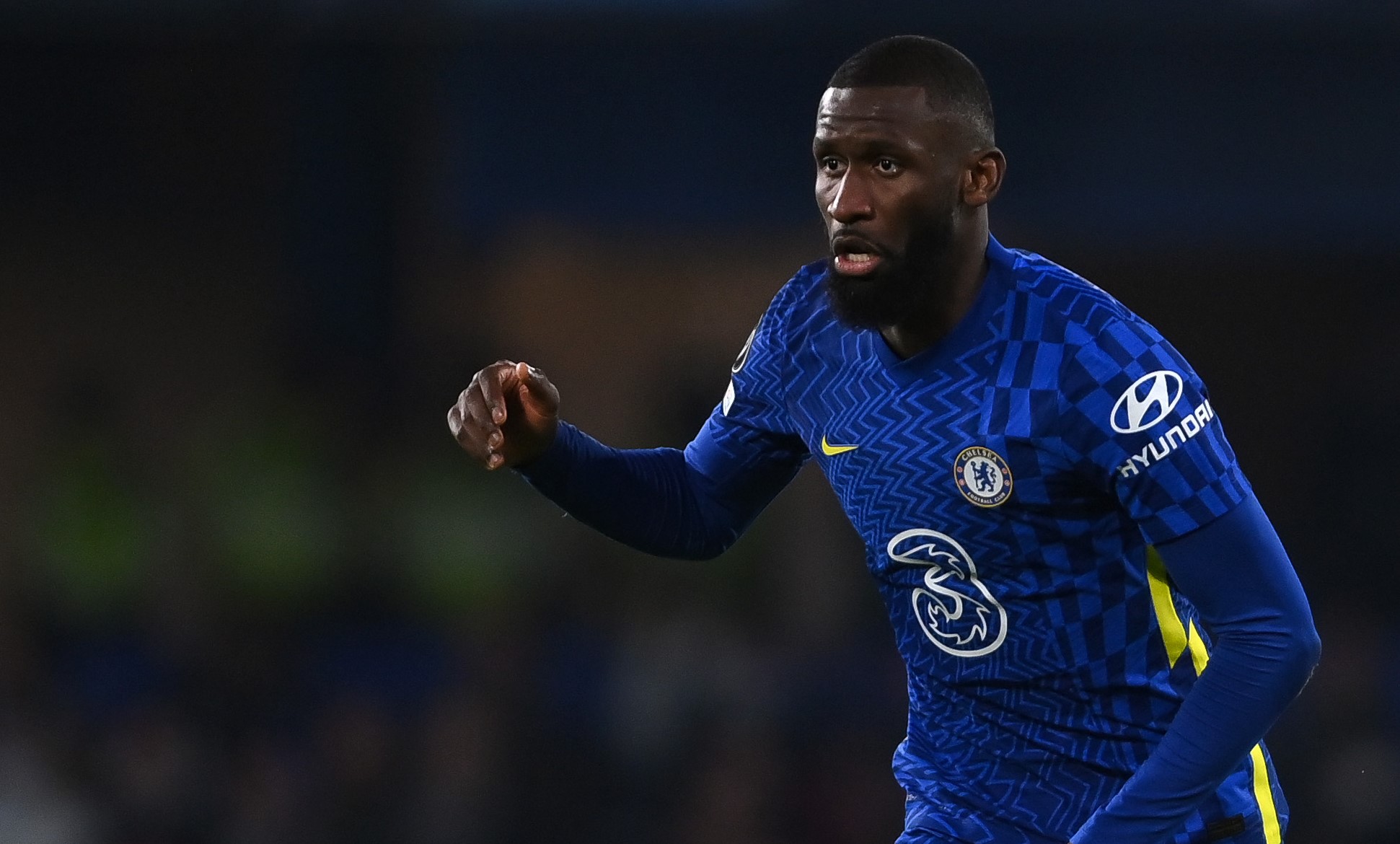 Antonio Rudiger of Chelsea