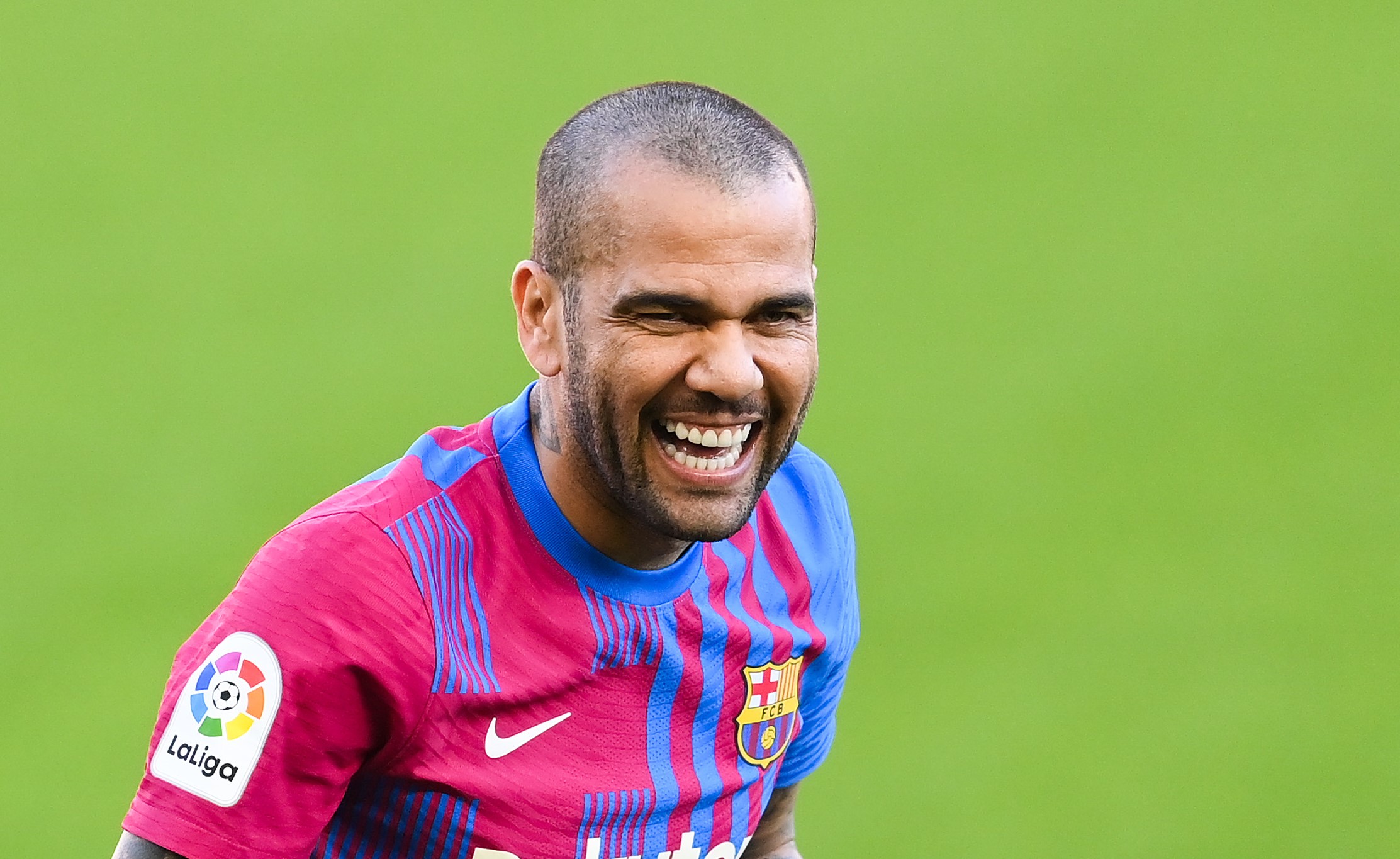 Dani Alves of Barcelona