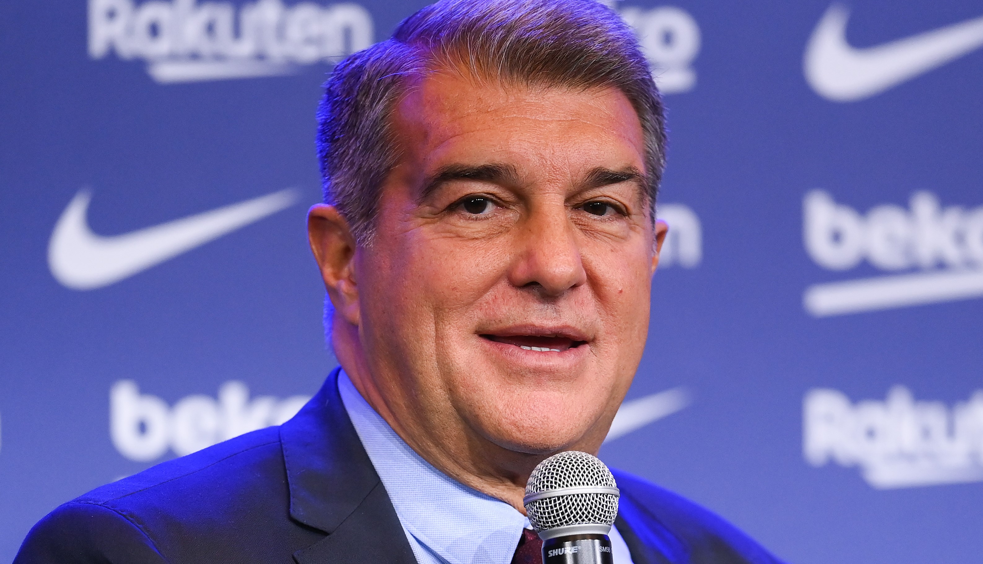 Joan Laporta of Barcelona