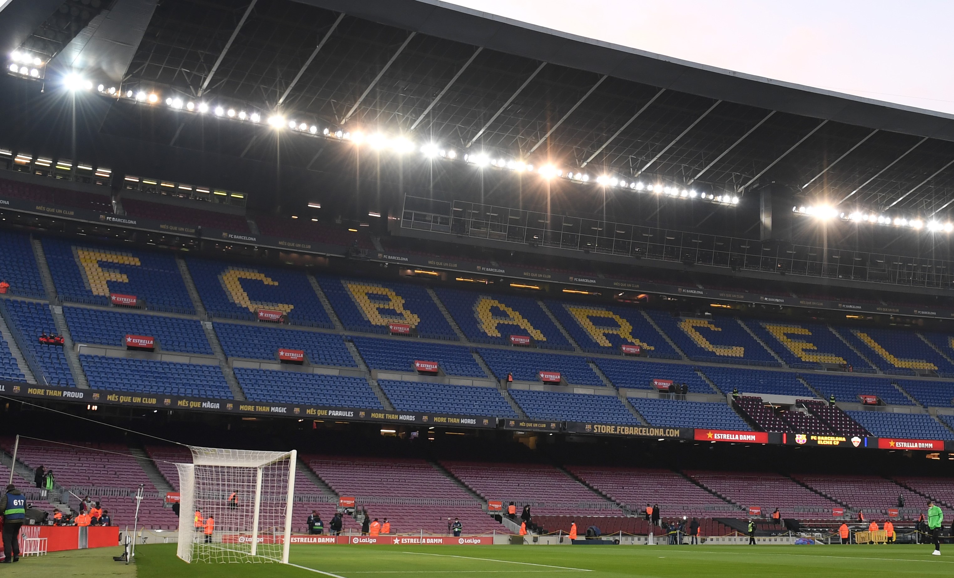 Camp Nou of FC Barcelona