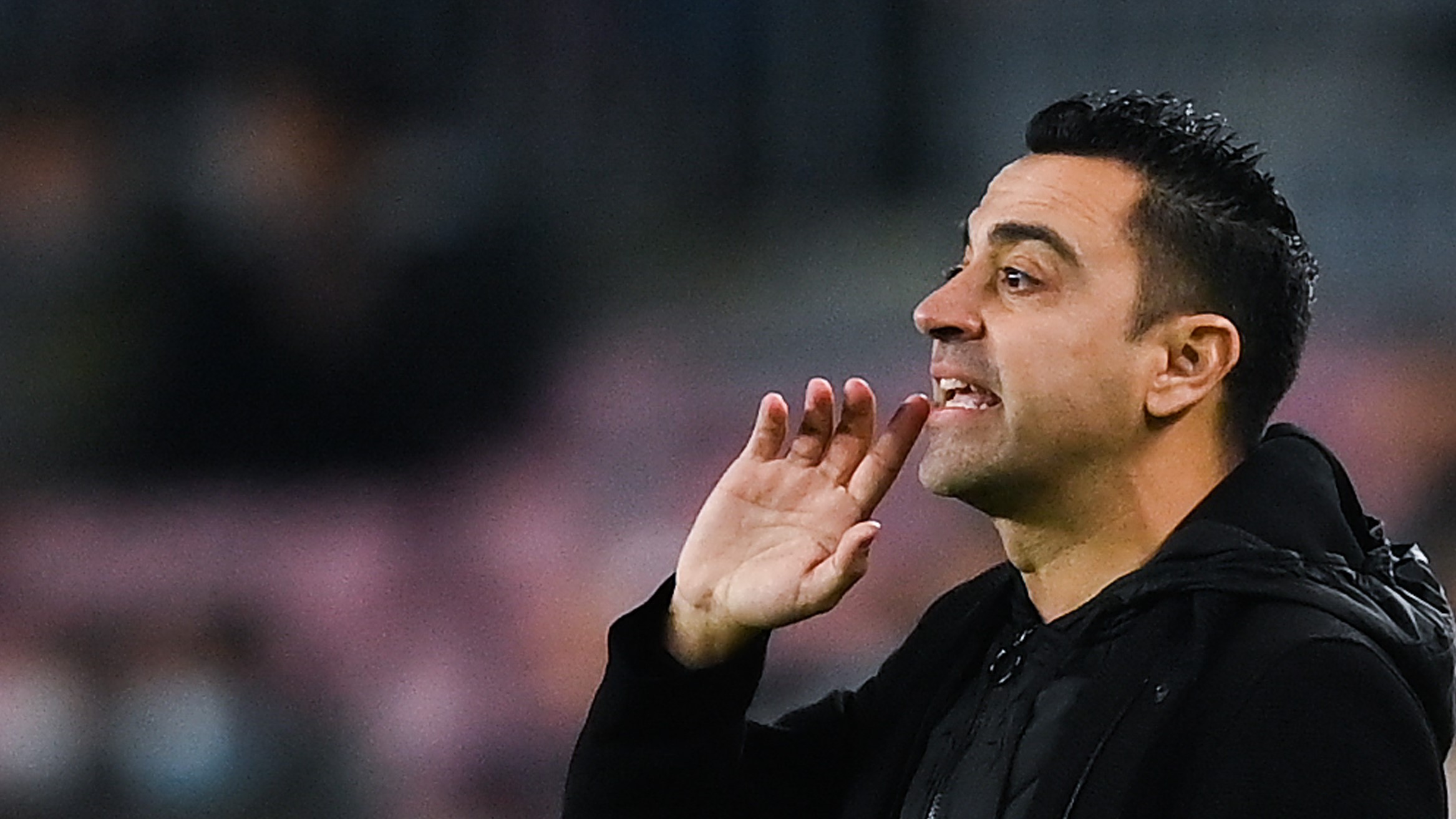 Xavi Hernandez of FC Barcelona