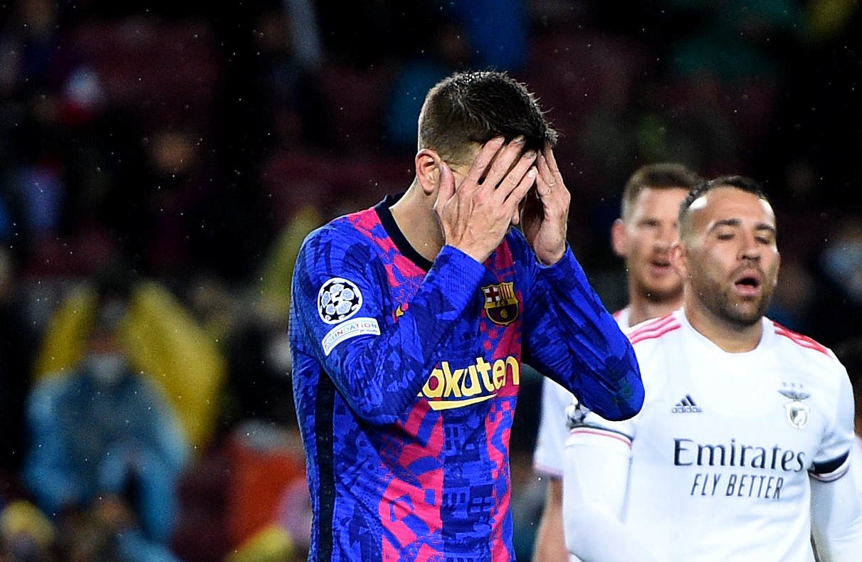 Gerard Pique of FC Barcelona
