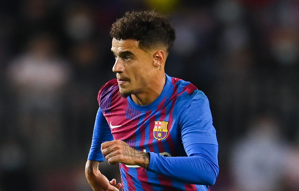 Coutinho of Barcelona Xavi Hernandez