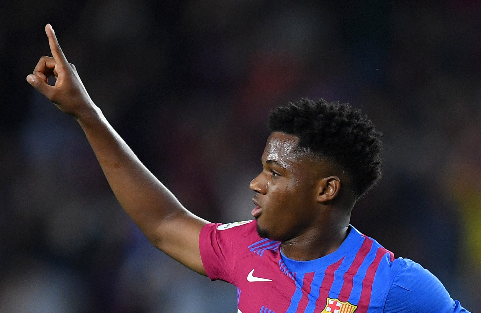 Ansu Fati of FC Barcelona