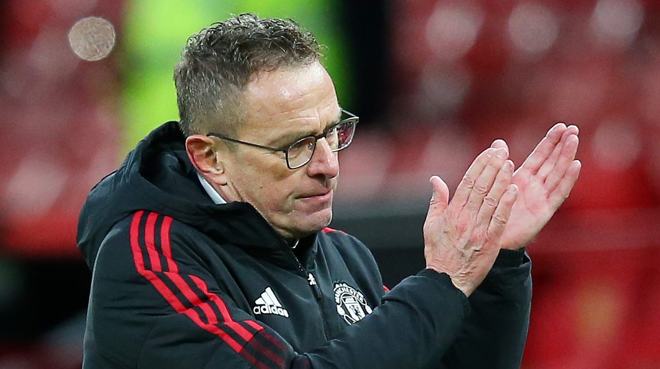 Ralph Rangnick of Man Utd
