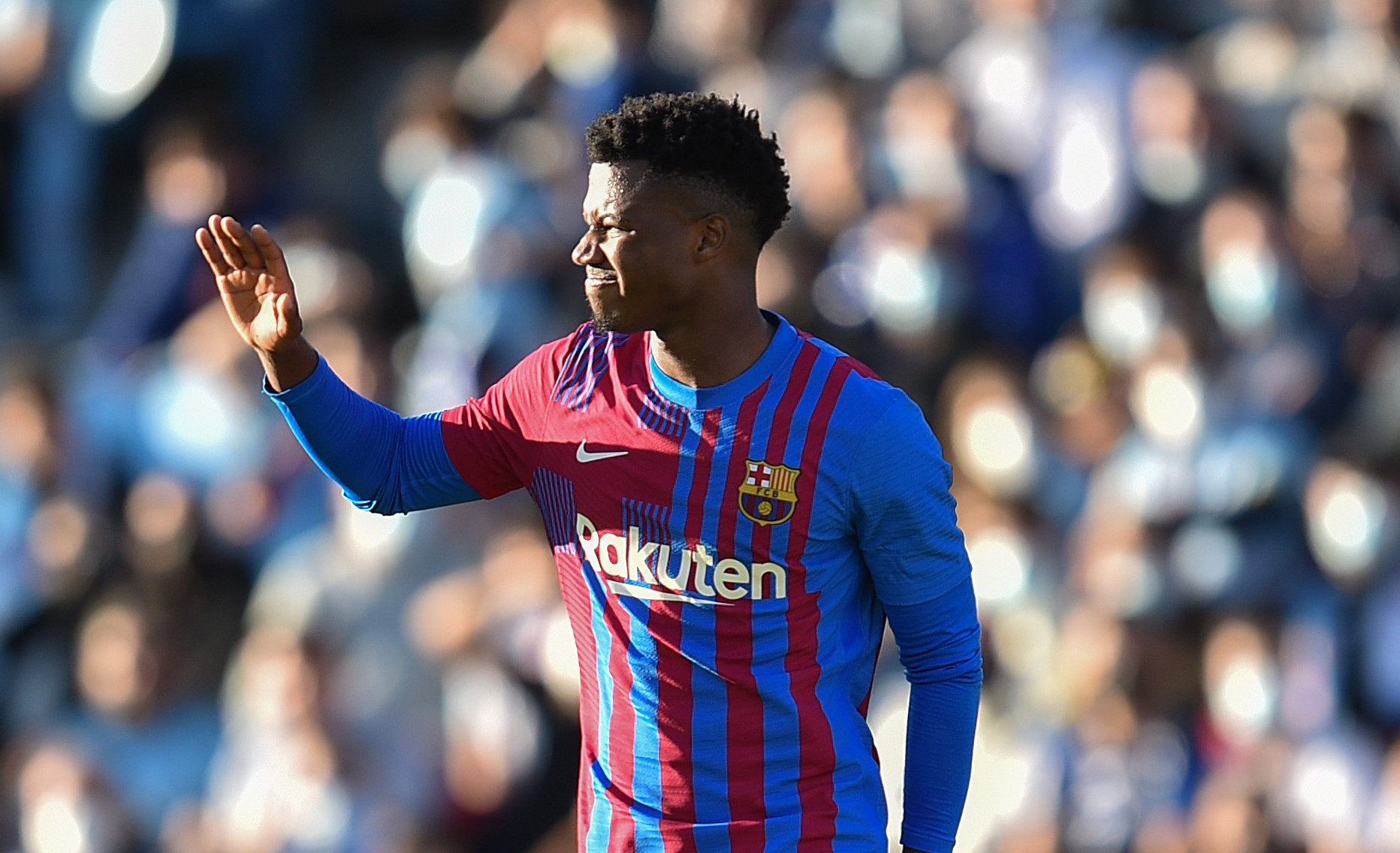 Ansu Fati of FC Barcelona