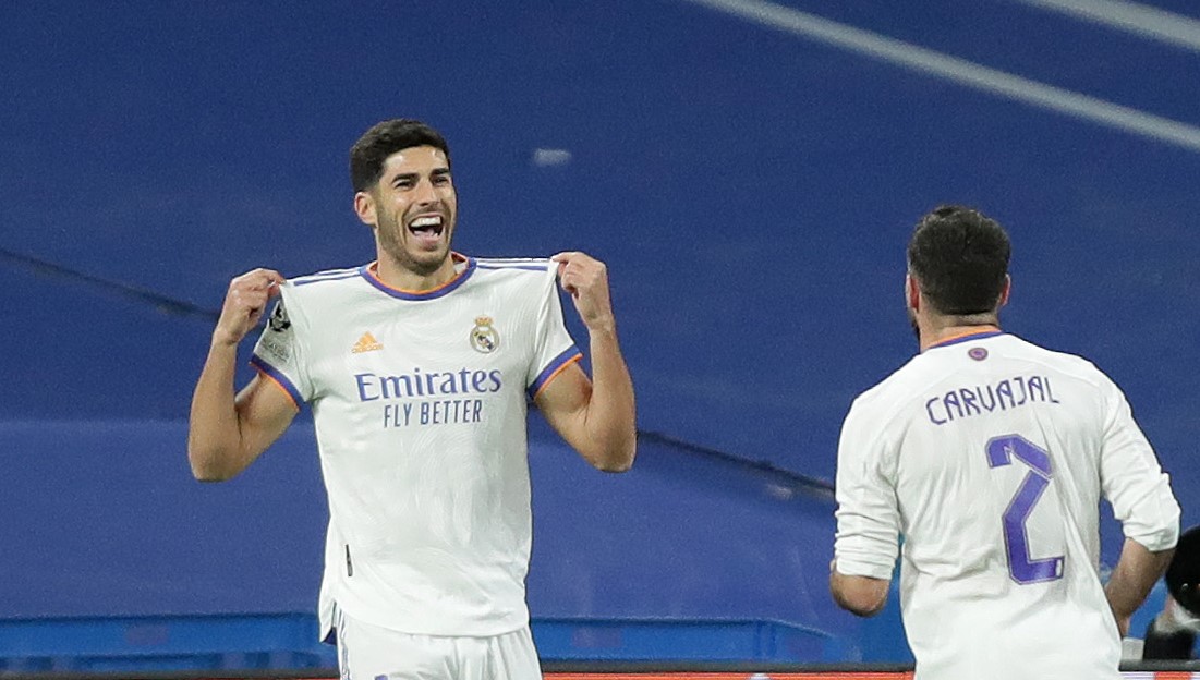 Marco Asensio of Real Madrid