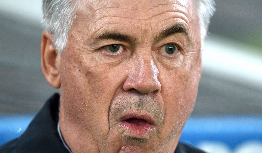 Carlo Ancelotti of Real Madrid Alcoyano