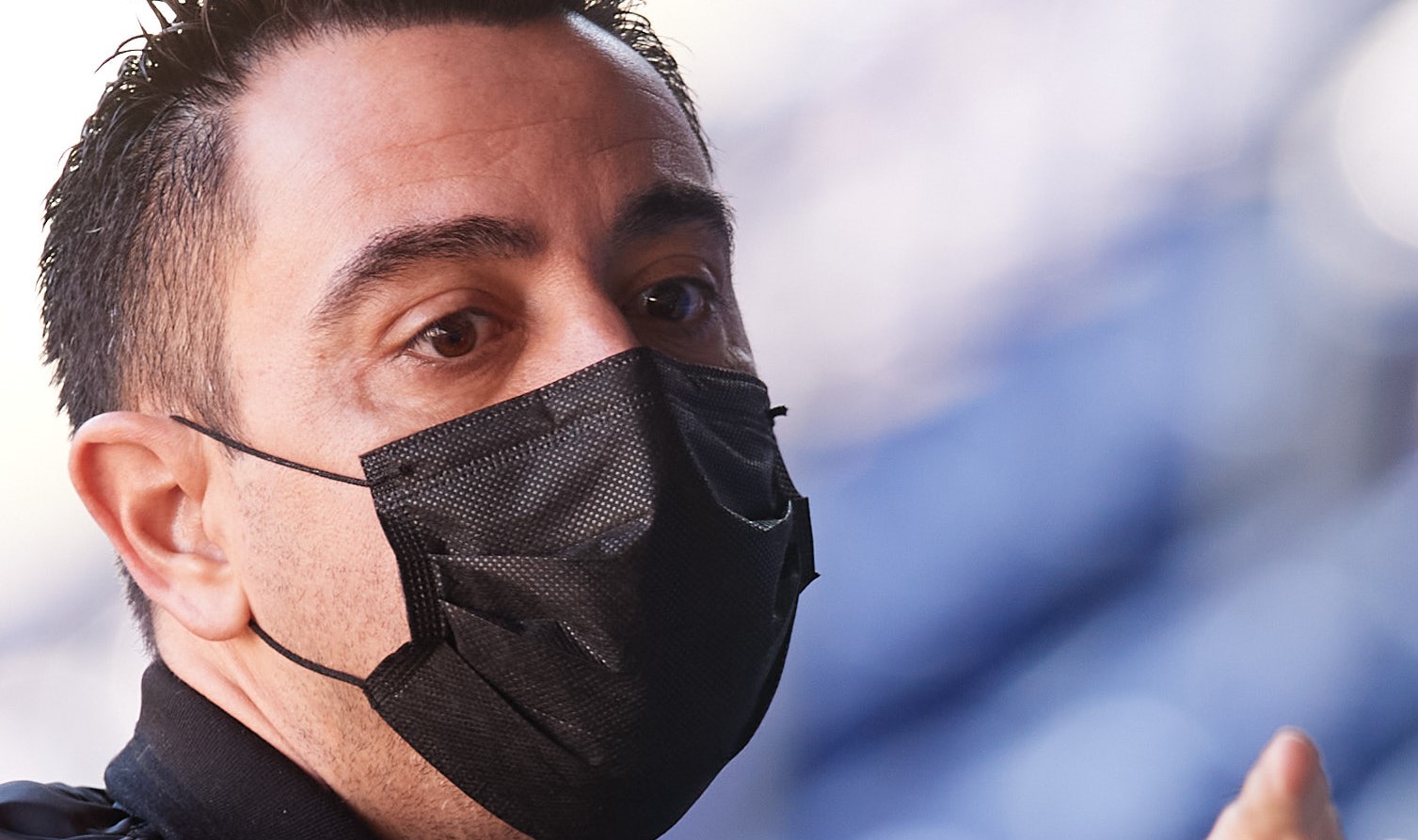 Xavi Hernandez of FC Barcelona
