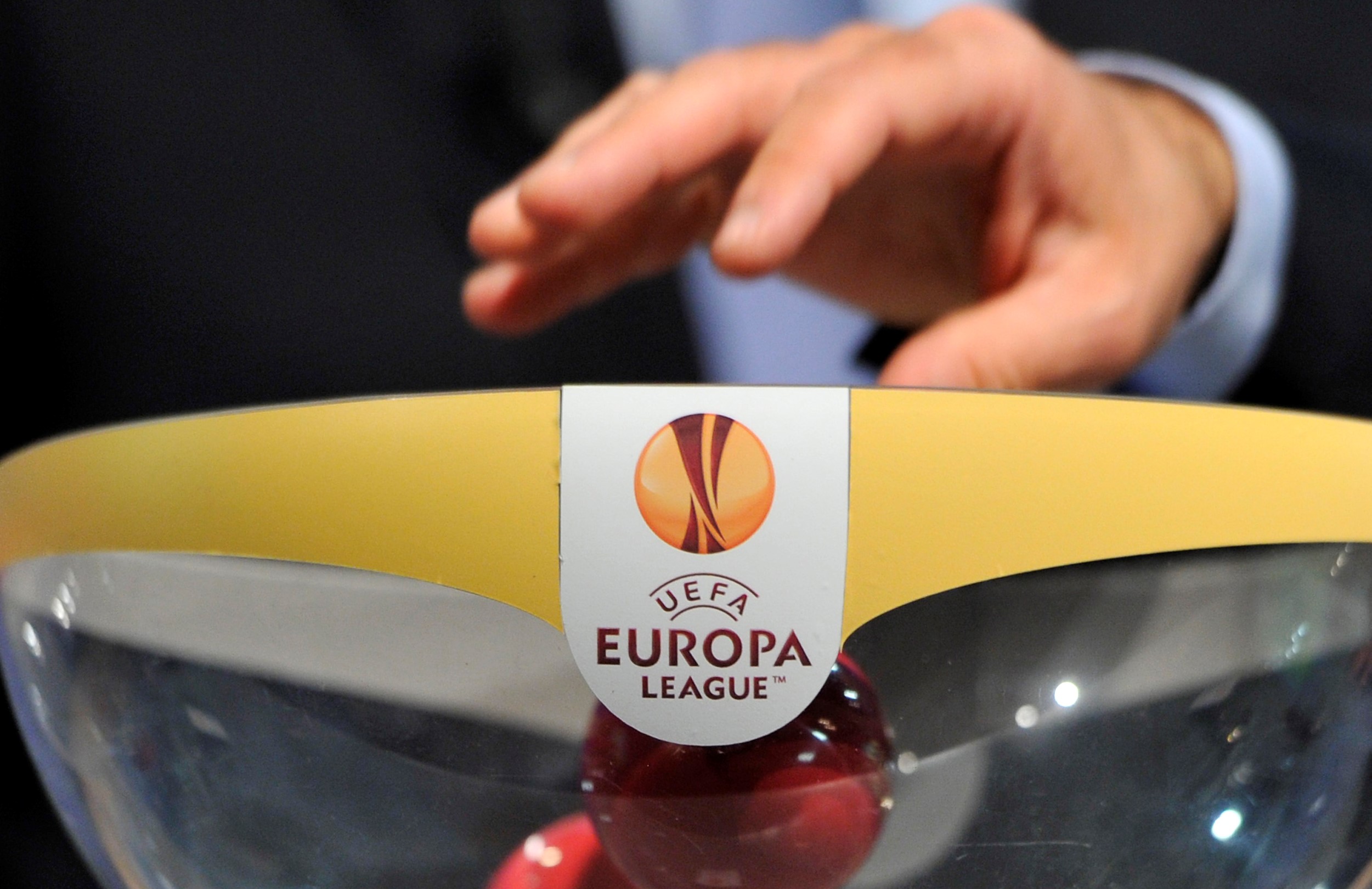 Europa League draw featuring Barcelona