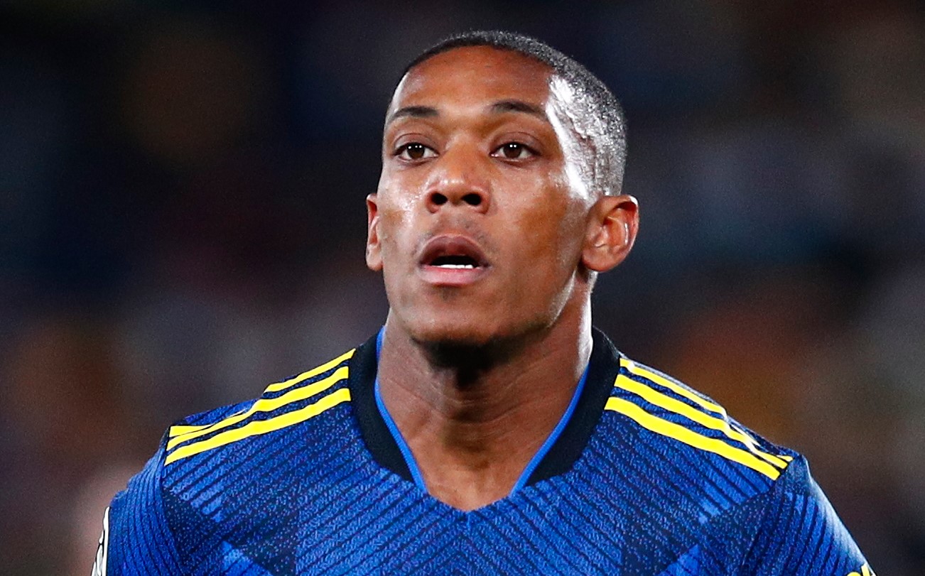 Anthony Martial of Man Utd