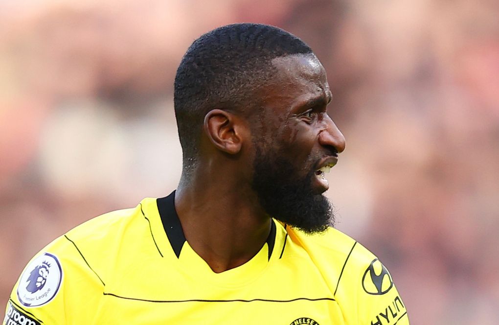 Antonio Rudiger of Chelsea
