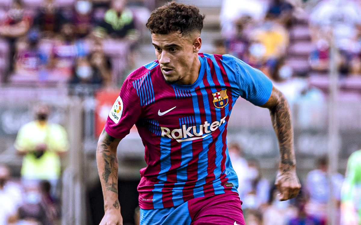 Philippe Coutinho of FC Barcelona