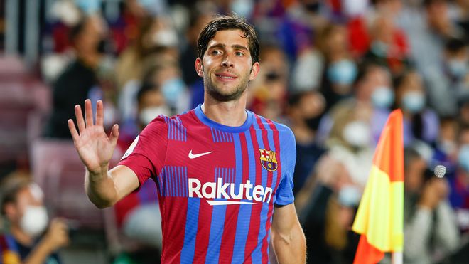 Sergi Roberto of FC barcelona