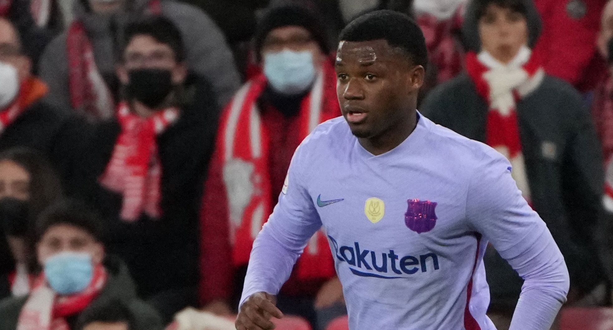 Ansu Fati of FC Barcelona
