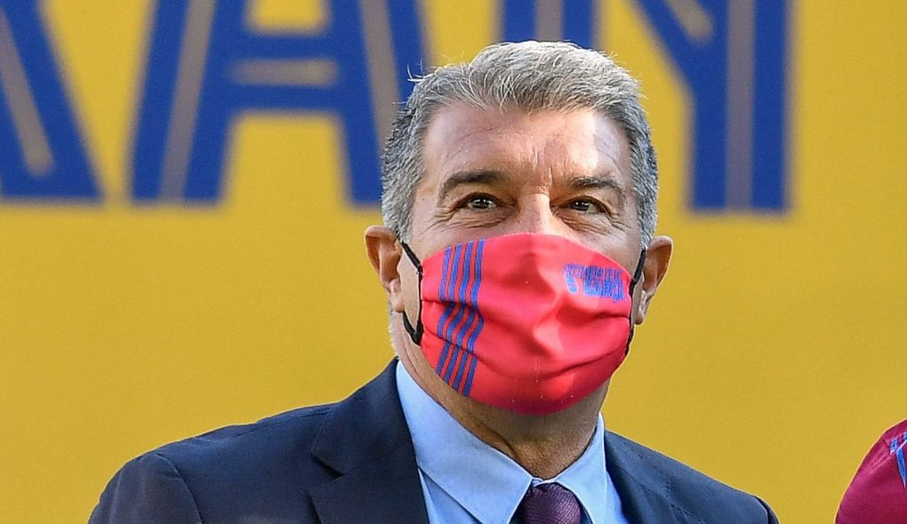 Joan Laporta of FC Barcelona