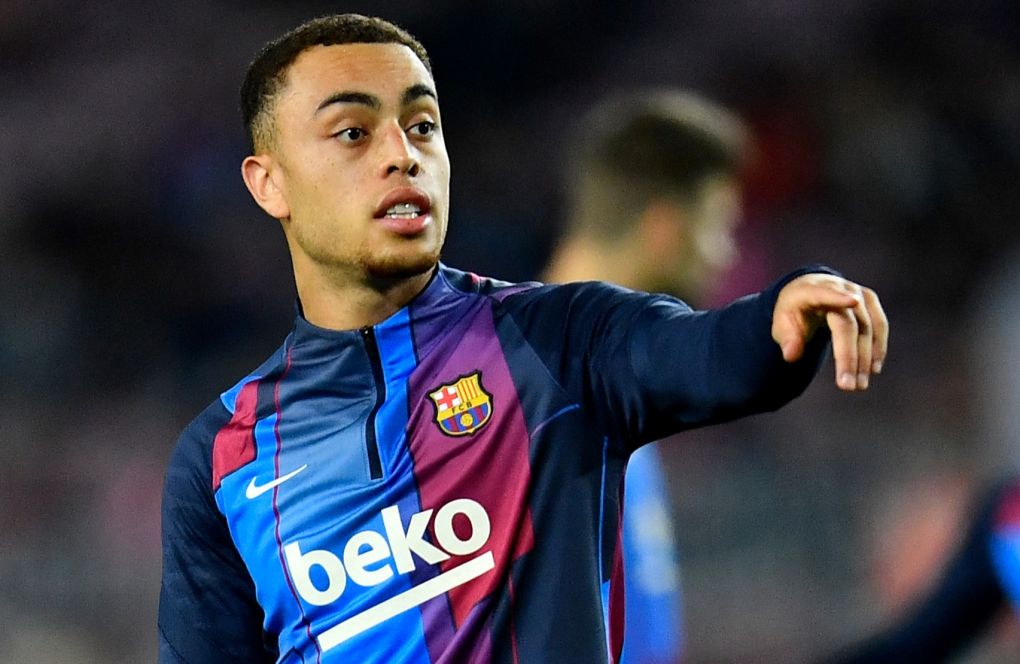 Sergino Dest of FC Barcelona