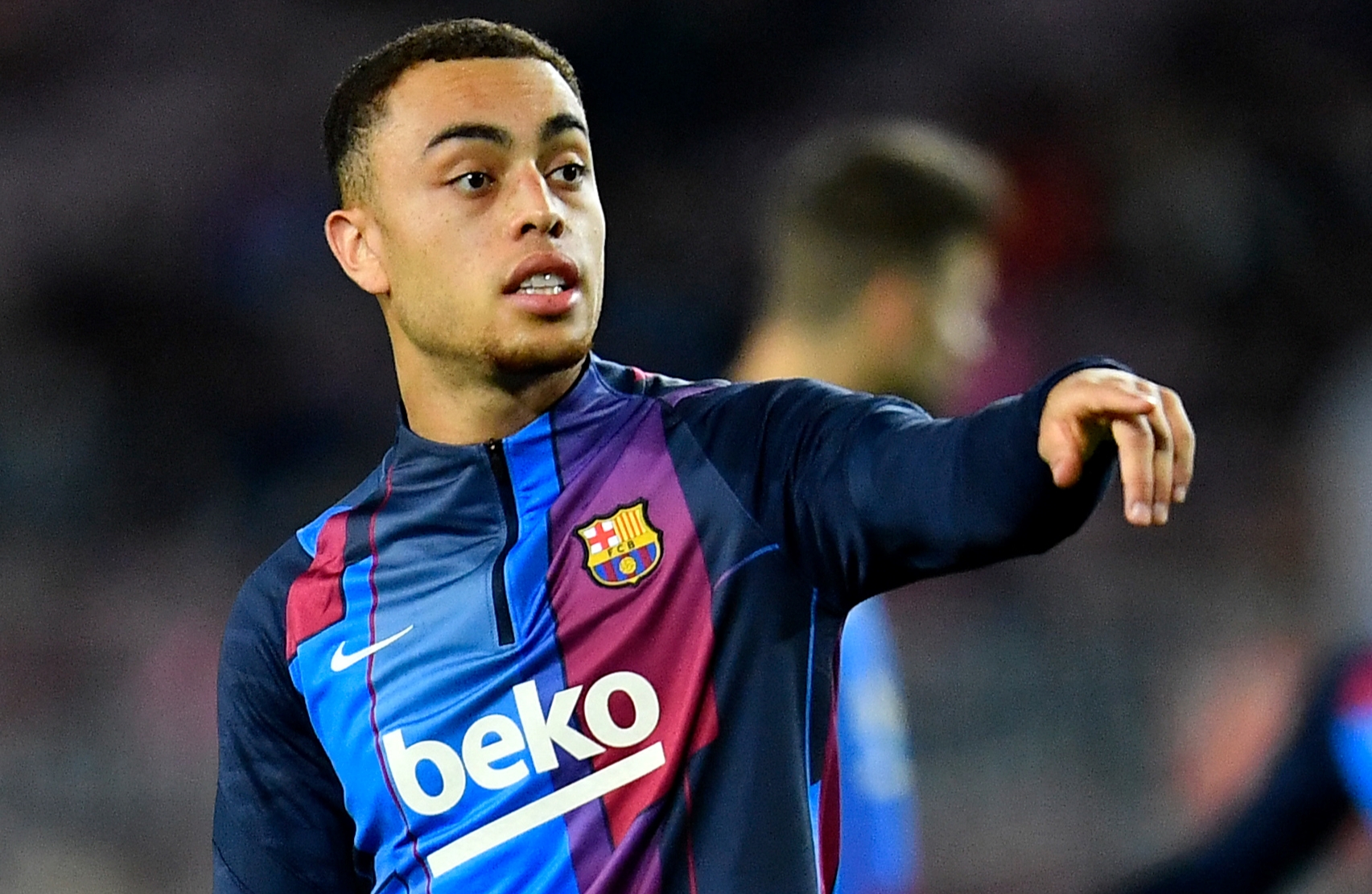 Sergino Dest of FC Barcelona