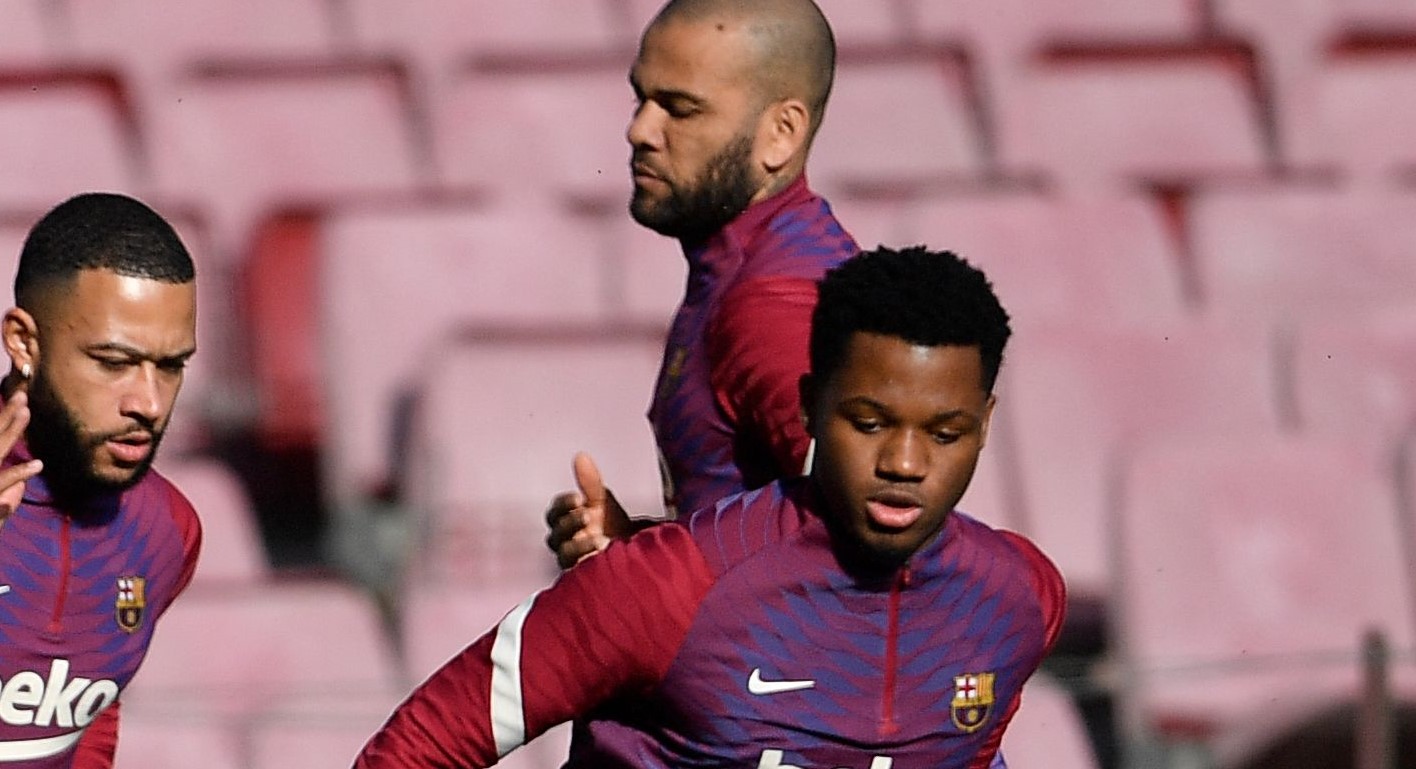 Ansu Fati of FC Barcelona