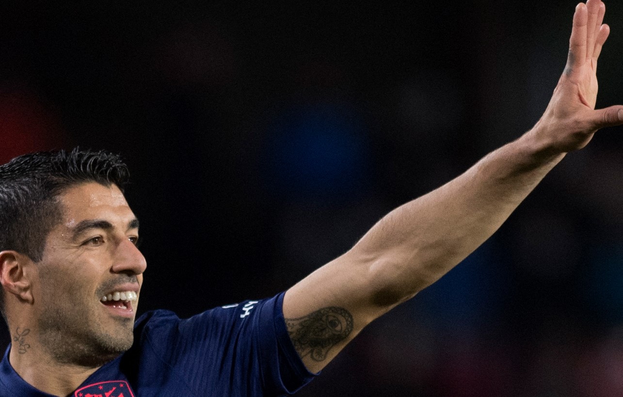 Luis Suarez of Atletico Madrid