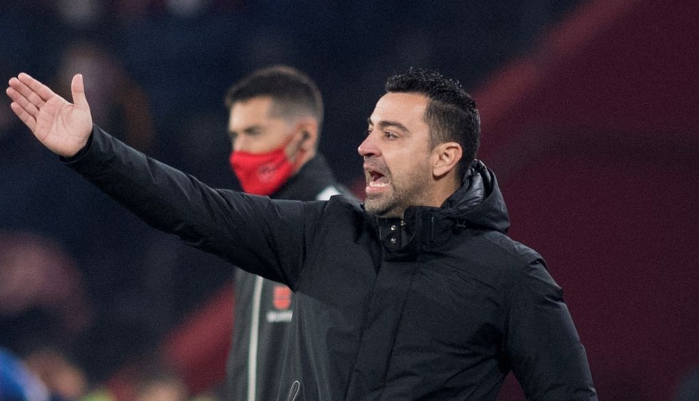Xavi Hernandez of FC Barcelona
