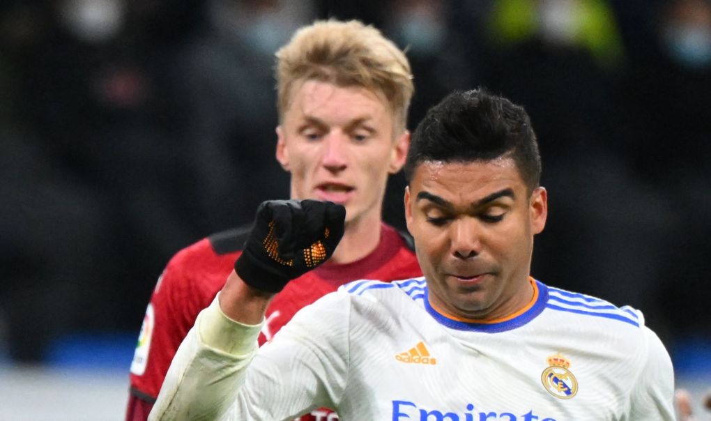 Casemiro of Real Madrid La Liga