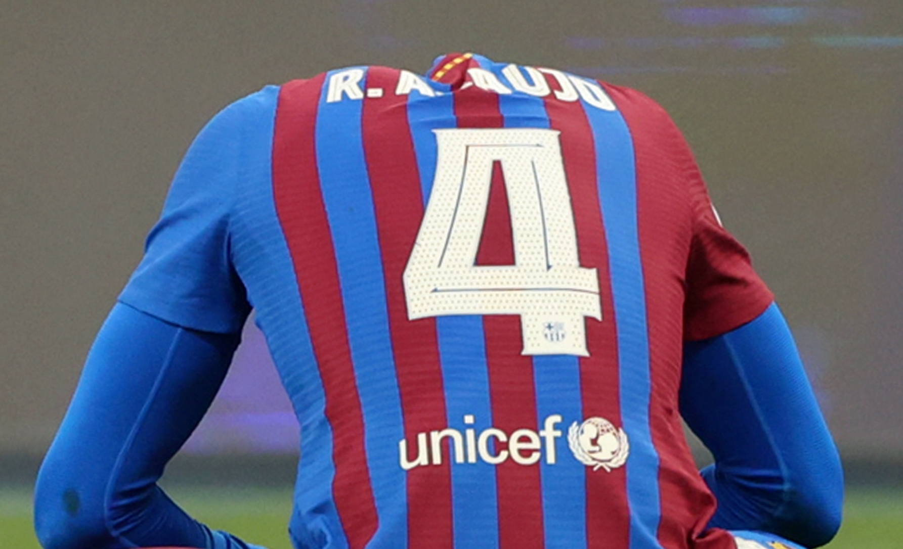 Ronald Araujo of FC barcelona