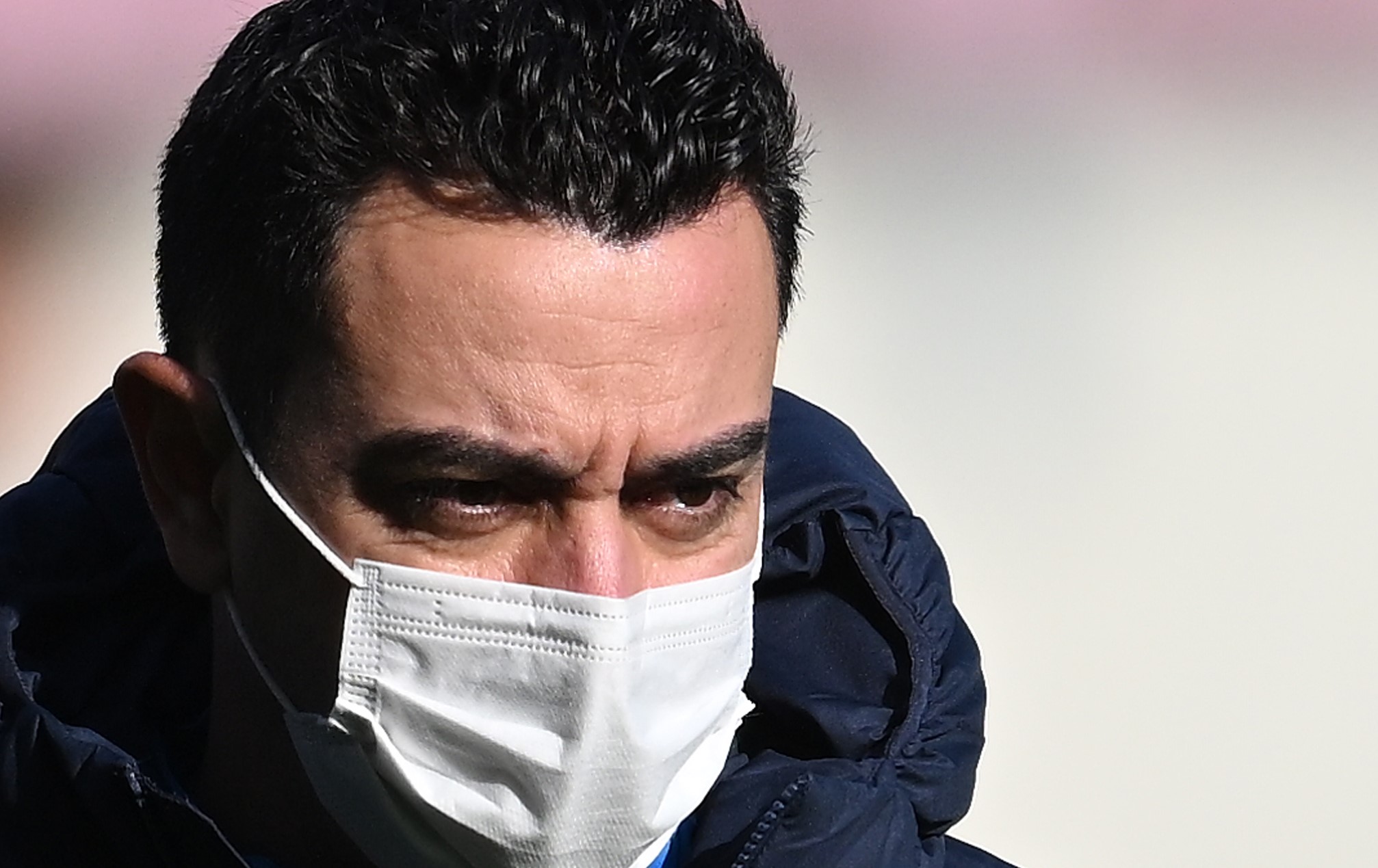 Xavi Hernandez of FC Barcelona