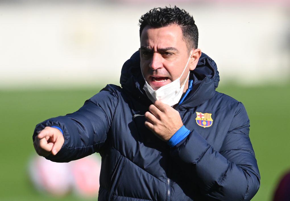 Xavi hernandez of FC Barcelona