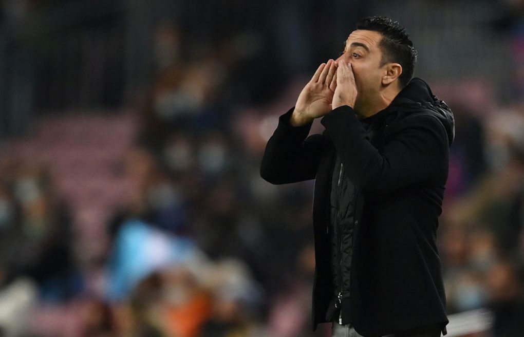 Xavi Hernandez of FC Barcelona