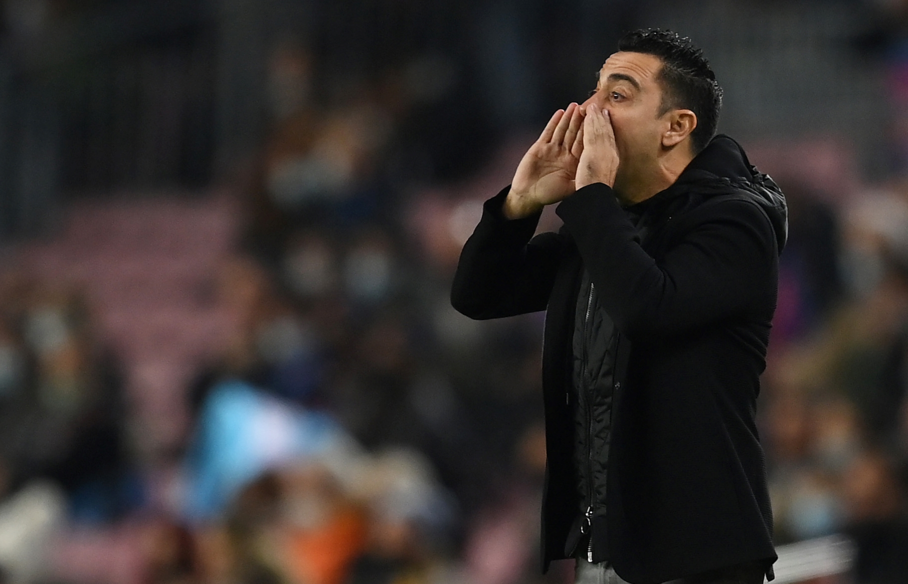 Xavi Hernandez of FC Barcelona