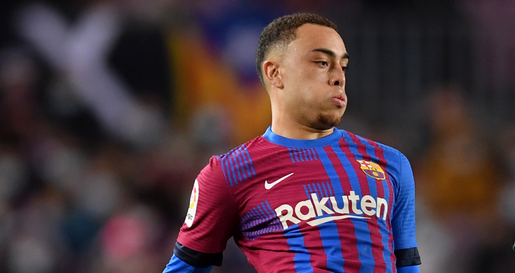 Sergino Dest of FC Barcelona