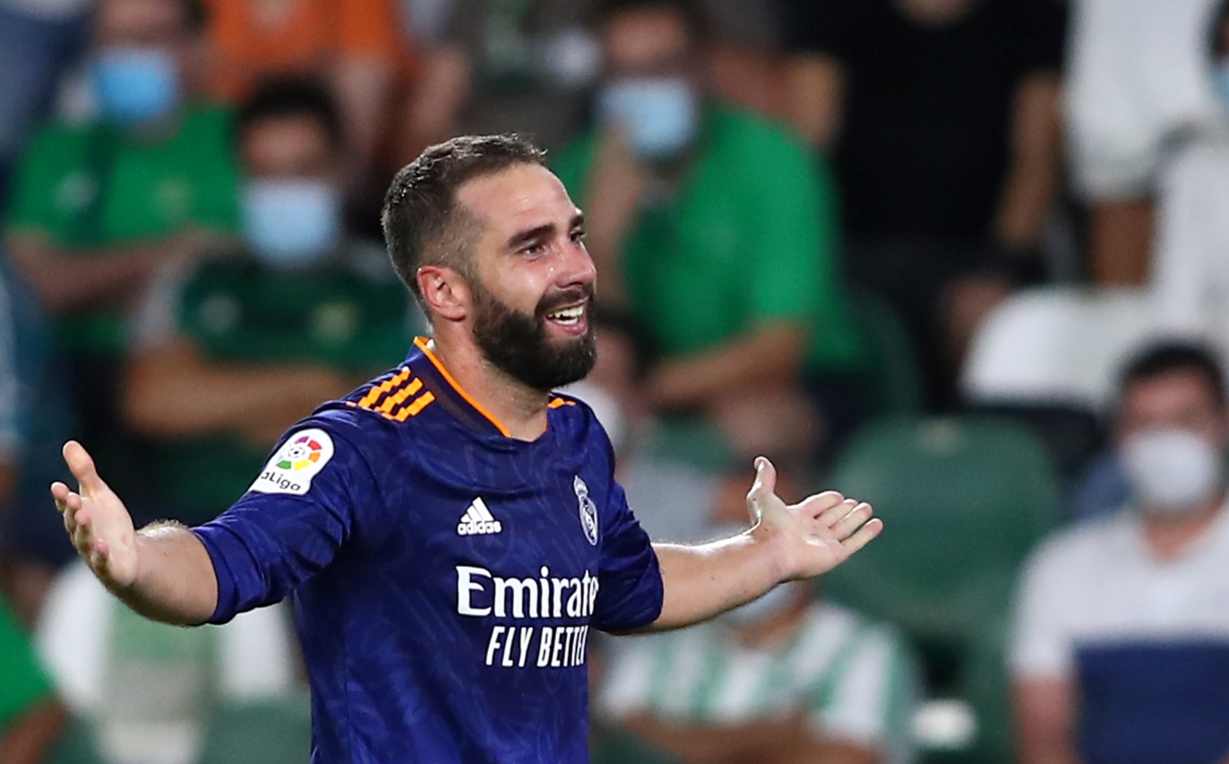 Dani Carvajal of Real Madrid