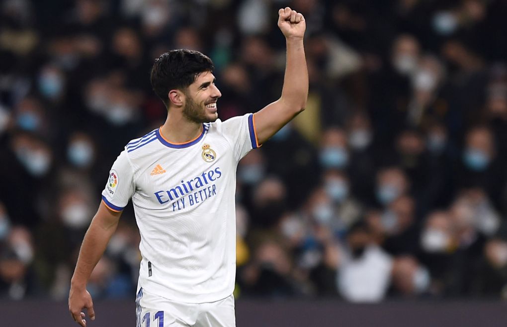 Marco Asensio of Real Madrid