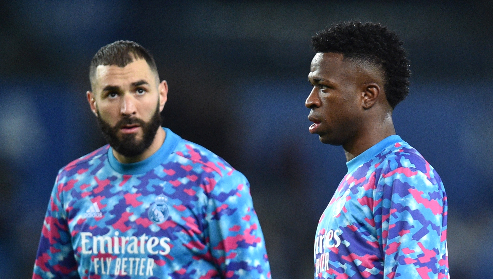 Ancelotti Vinicius Benzema Real Madrid