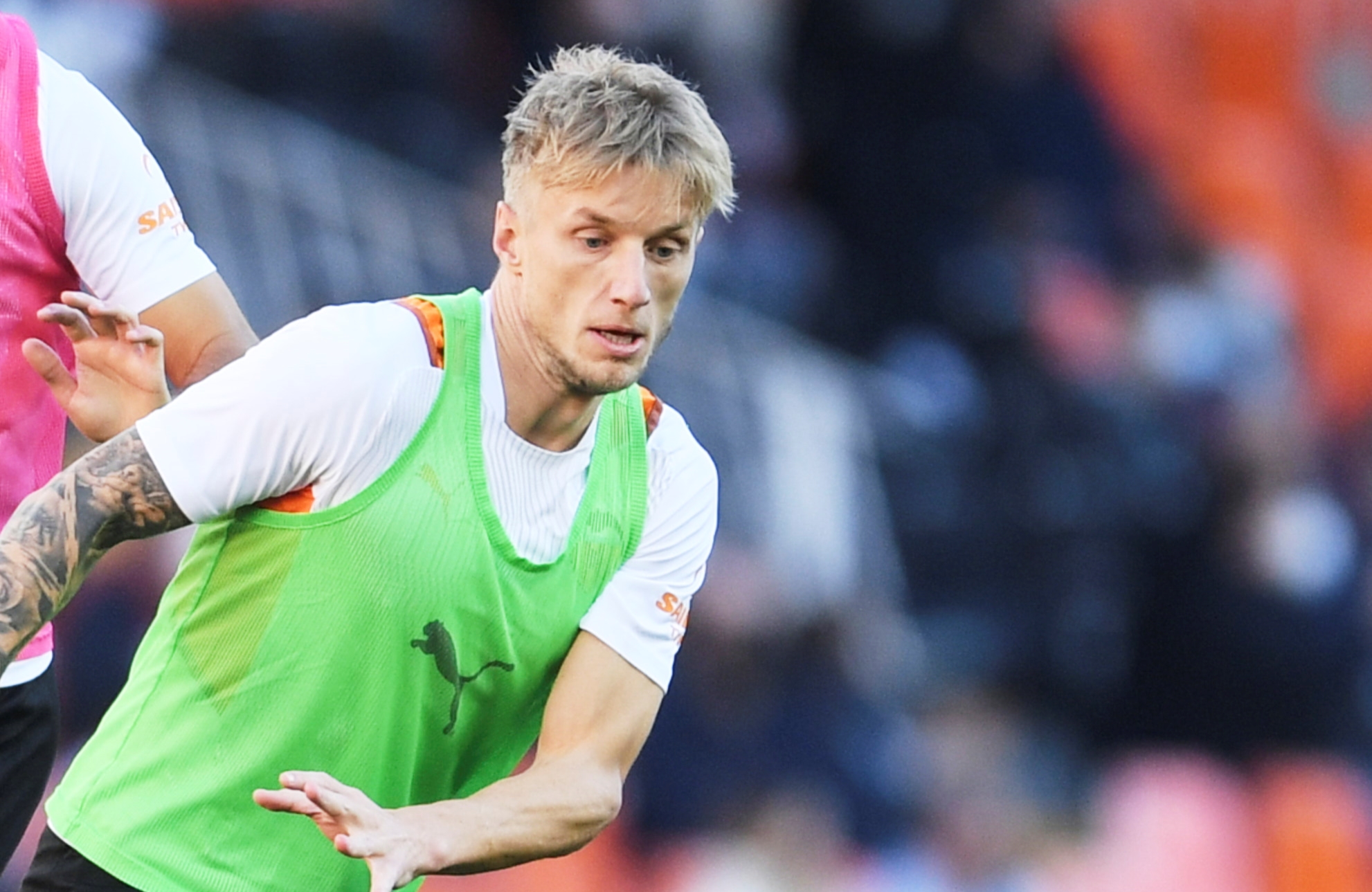 Daniel Wass of Valencia and now Atletico Madrid