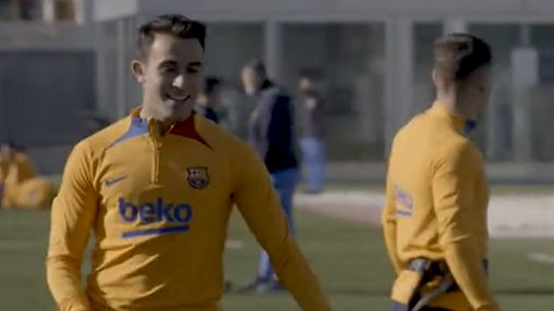 Eric Garcia of FC Barcelona