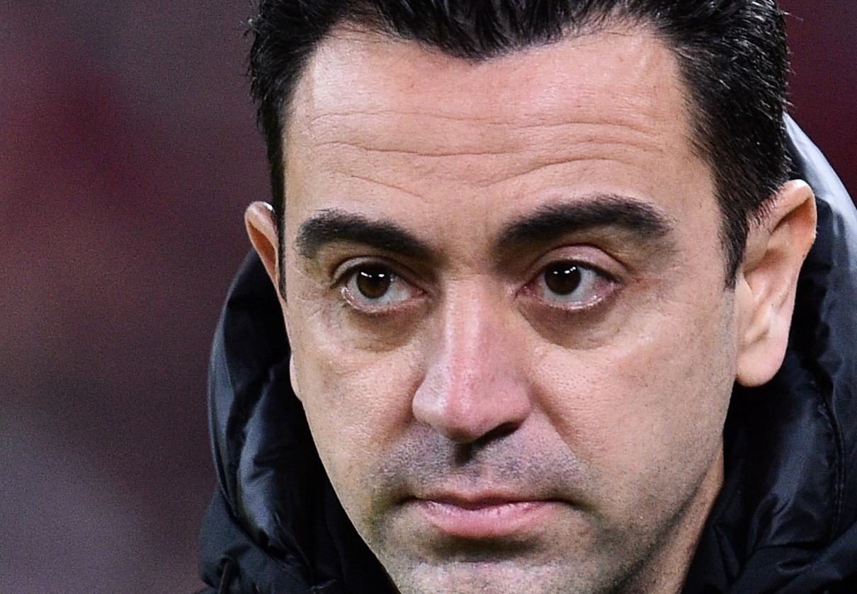 Xavi Hernandez of FC Barcelona