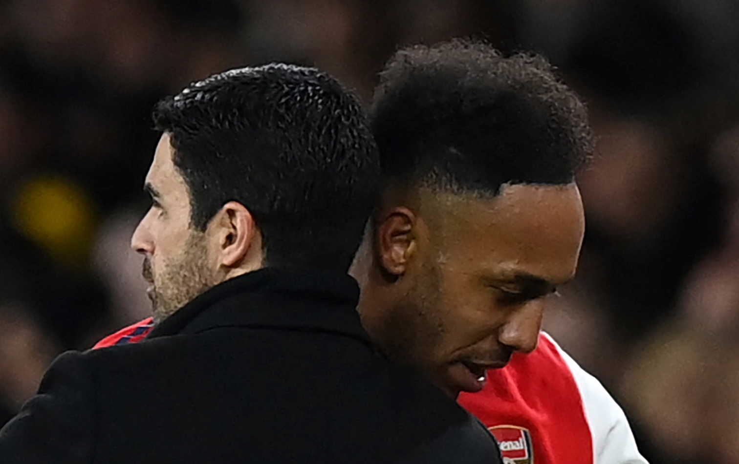 Mikel Arteta Aubameyang