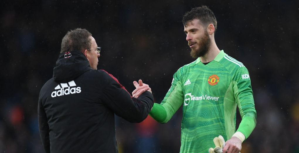 Ralf Rangnick and David de Gea