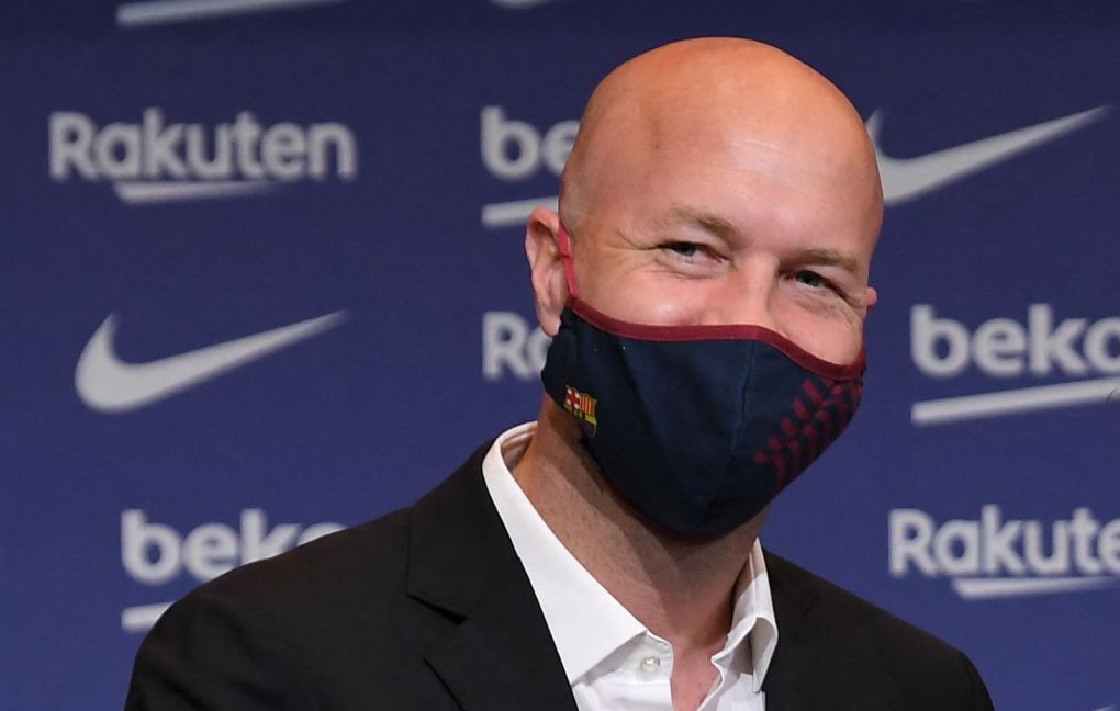 Jordi Cruyff of FC Barcelona