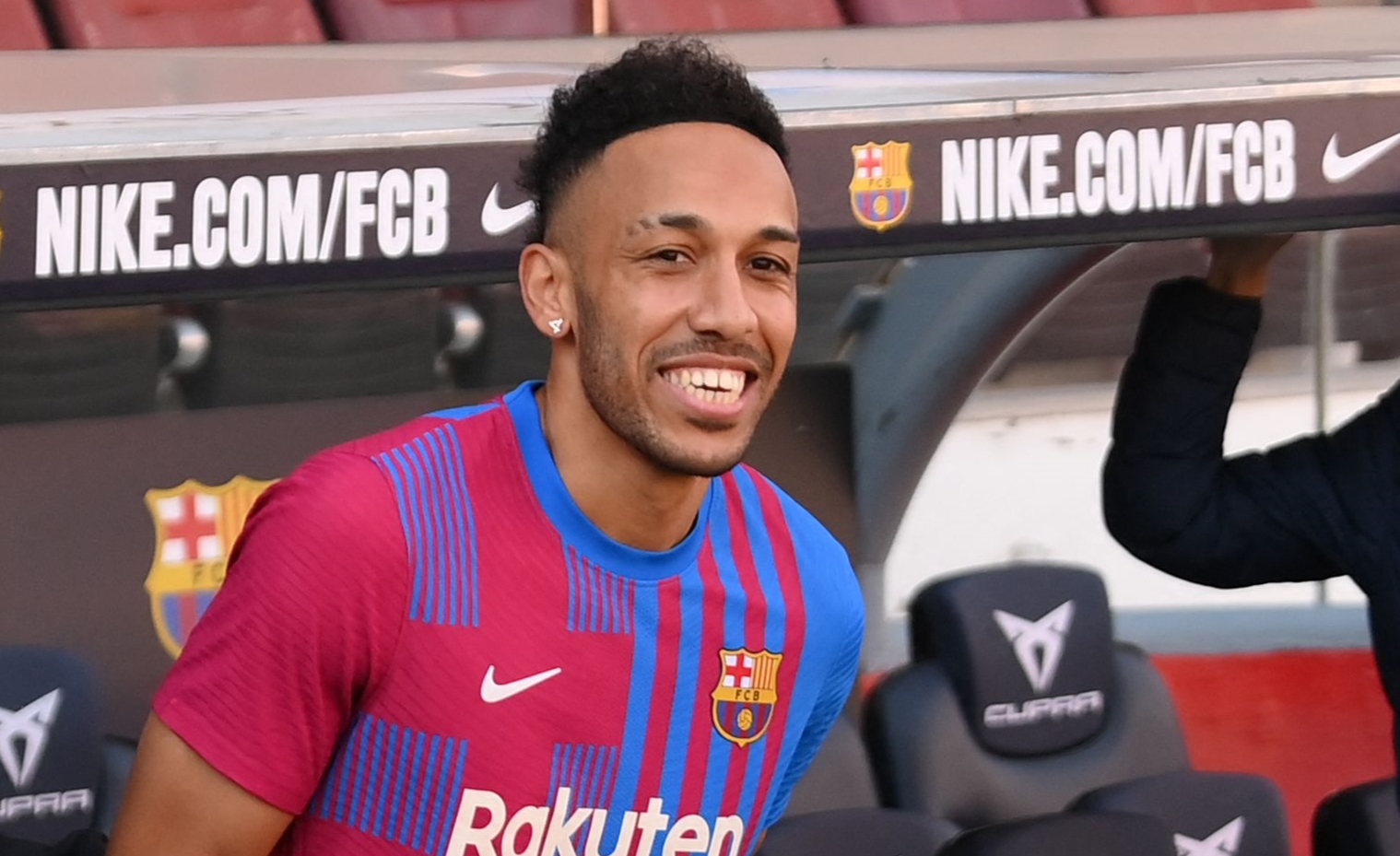 Pierre-Emerick Aubameyang of FC Barcelona