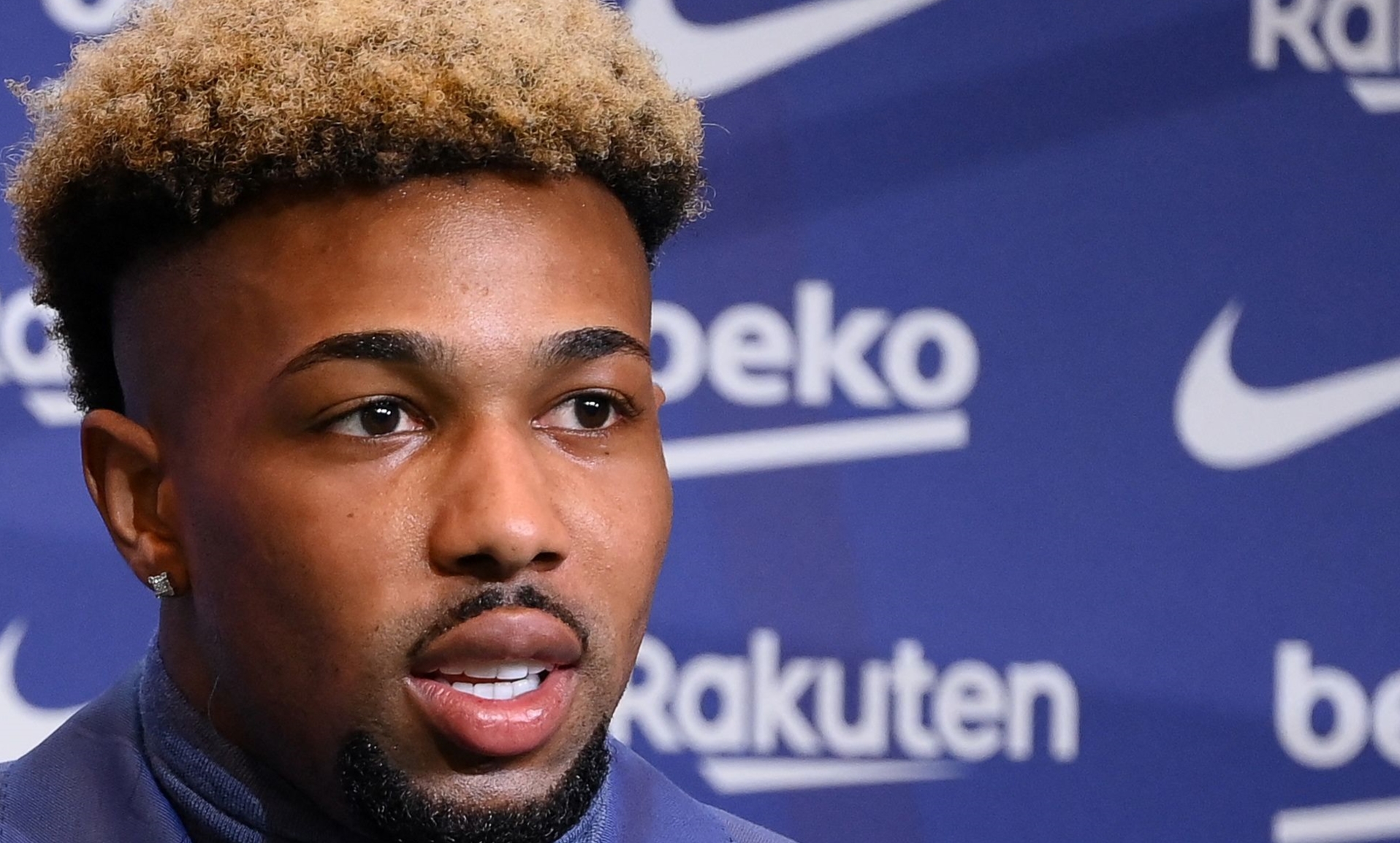 Adama Traore of FC Barcelona