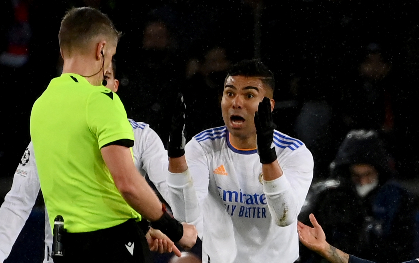 Casemiro of Real Madrid